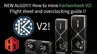 DOUBLE YOUR GPU PROFITS!! How to mine Karlsenhash V2 on Nvidia gpus, and overclock settings!