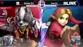 Jado (Young Link) vs Quark (Wolf/Mr.GnW) Grand Finals - Supernova 5