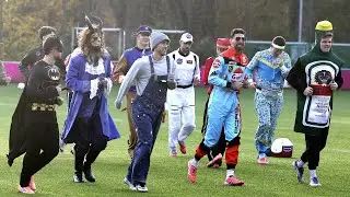 Karnevalstraining beim 1. FC K&ouml;ln