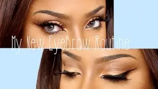 My New Eyebrow Routine Using Liquid Liner!