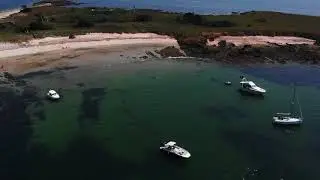 tour de l'&icirc;le dumet dans les airs