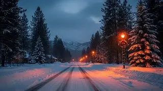 WINTER MAGIC LINGERS HERE