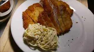Easy Tonkatsu (Japanese Style Pork Cutlet) w/ Special Shiro's Drive In Mac Salad