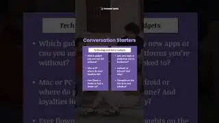 Tech Talk Time! Ready to spark some fun and geeky convos? 🤓🔥
