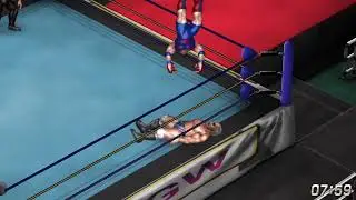 Epic Fire Pro wrestling match UGW Wrestling custom wrestlers