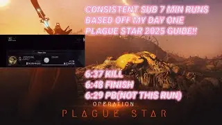 Waframe Plague Star 2025 Consistent sub 7 min runs based off my META day 1 guide!!
