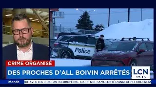 Frappes policières majeures: des proches d’All Boivin et des Hells arrêtés