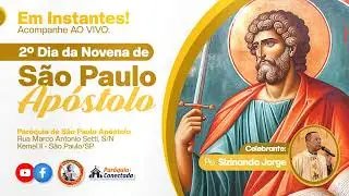 2º DIA DO NOVENARIO EM HORNA A SÃO PAULO APÓSTOLO