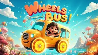 Wheels on the Magical Bus | Fun Fantasy Adventure Song for Kids | Incredible Tots