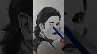 How to Draw a Face ❤️✍️ | Easy Anime & Cartoon Drawing | Satisfying Art #Shorts #Sketchnime
