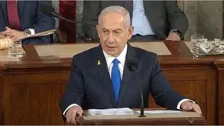 WATCH IN FULL: Netanyahu addresses joint session of Congress