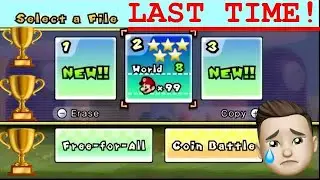 Revisiting Mario Wii For The Last Time & Back To Racing On MK8D! (NSMBW, MK8D, & More!) [LIVE]