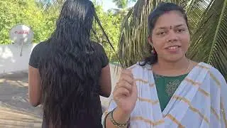 How to cut your own hair straight at home || long hair to short hair cut