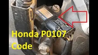 How to Fix Honda P0107:  Manifold Absolute Pressure (MAP) Sensor Circuit Low Voltage