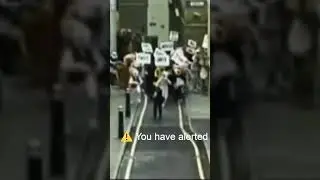 #viral #chase #odetari man alerts the furry horde and escapes