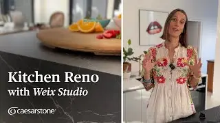 WEIXStudio x Caesarstone Countertops Kitchen Transformation