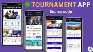 Tournament App with Admin | Gaming Tournament App Source code in Android studio
