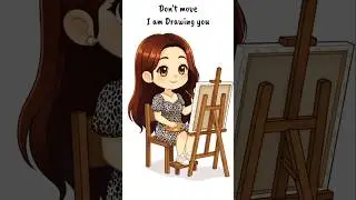 Stay still!!! I'M NOT DONE YET🎨✍️ #art #fun #drawing #artlove #digitalart