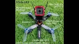 VSAx183 on Kombini FC Cicada 30a Blhelis Fusion 2206 2300KV 5