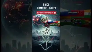 BRICS Dumping US Debt Analysis @RiskBusinessTV Channel #BRICSRisk #USDebtCrisis #DollarDominance