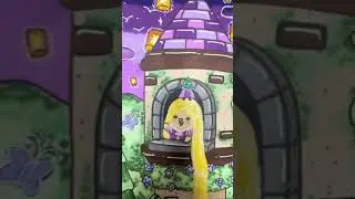 Tangled inspired coloring page! #tangled #rapunzel #color #colorwithme #subscribe #coloringbook