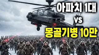 아파치가 1231년 귀주성 전투에 참전한다면? 몽골 10만 대군 vs 아파치 1대 압도적 화력쇼로 참교육할 수 있을 것인가! ㅣ타임슬립 한국 전쟁 가상 시나리오