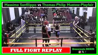 Massimo Sanfilippo vs Thomas-Philip Mustow-Playfair - FULL FIGHT - GCBC  Home Show (01/02/2026)