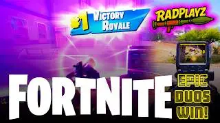 Epic Fortnite Duos Win! First Game back Victory Royale with Bonesy | Fortnite Battle Royale