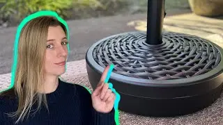 The Ultimate Umbrella Base For Portability: Best Choice Products Wicker Base