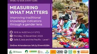 Measuring what matters: Improving traditional knowledge indicators through a gender lens