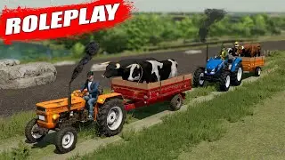 YENİ HAYVAN AHIRI İNŞAATI BİTTİ KÖTÜ SON / ROLEPLAY TADINDA 20 BÖLÜM / Farming Simulator 22 ( FS22 )