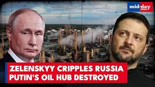 Novoshakhtinsk Refinery EXPLOSION | Ukraine&rsquo;s Storm Shadow Strike SHATTERS Russia&rsquo;s Oil Network