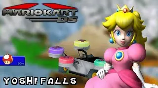 Mario Kart DS - 50cc - Peach - ROB-BLS - Yoshi Falls | Ep. 3362