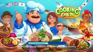 Cooking Craze Restaurant Game - Max All upgrades Level 1- 25 Gameplay