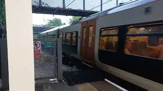 Pair of class 323 slipping from Kings Norton (ignore the glass shattering at the background)