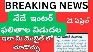 TG Inter 2025 results date ?