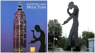 Frankfurt Messe | Frankfurt Hammer Mann Hammering man Frankfurt am main | Messeturm Frankfurt