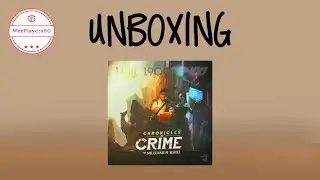 Chronicles of Crime Collector's Box Detailed Unboxing [WeeUnbox]