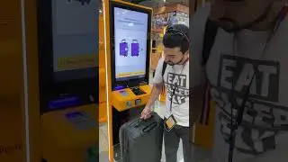 Kiosk cihazı kullanılarak nasıl express bagaj verilir?