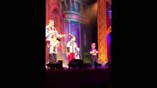 Cassius with Joe Pasquale