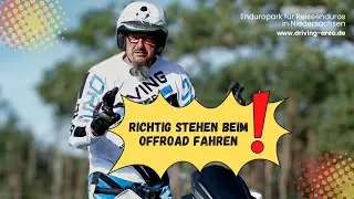 Richtig stehen im Gel&auml;nde - DRIVING AREA Wesendorf
