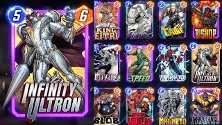 I Made Infinity Ultron & Thanos Friends In Marvel Snap #BroForce #Deck