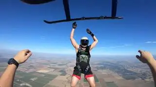 HELICOPTER SKYDIVE AT RANGER ROAD 2018 (GoPro Hero 6 4k 60fps)