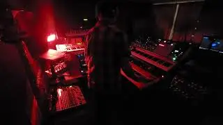 Space Walk: Going extra vehicular w Minimoog Arturia MatrixBrute Behringer 2600 Korg MS2000
