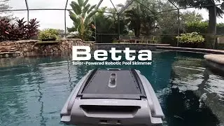 Betta: The Ultimate Solar-Powered Robotic Pool Skimmer! 🌞💦