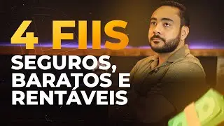 4 FUNDOS IMOBILI&Aacute;RIOS SEGUROS | RENT&Aacute;VEIS E BARATOS