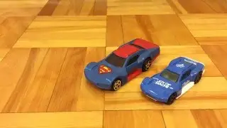 McDonald's Hot Wheels 2016 superman drifsta
