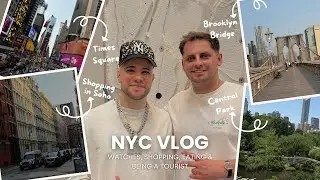 NYC VLOG | Exploring New York, Shopping in Soho, Best Food, 47th Street Watches | VLOG 007 🗽🇺🇸