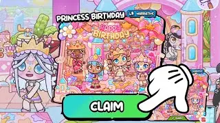👑✨Princess Birthday Party Celebration 🎉🧚AVATAR WORLD [HOUSE DECORATION]  Avatar Pack Unboxing 🎁👸