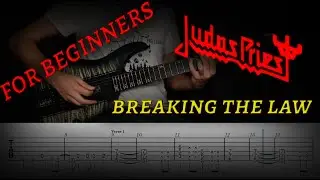 Judas Priest - Breaking the Law Lesson For Beginners (With Tab)